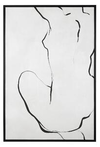 Obrázek na plátně v rámečku 63 x 93 cm, černobílý MARANGO