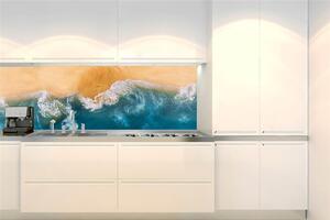 Samolepící tapety za kuchyňskou linku, rozměr 180 cm x 60 cm, pobřeží oceánu, DIMEX KI-180-163