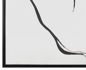 Obrázek na plátně v rámečku 63 x 93 cm, černobílý MARANGO