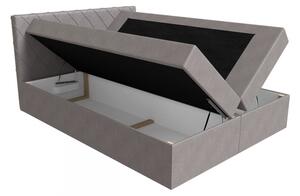 Kontinentální postel Narcyn, Rozměr postele: 120 x 200 cm, Barva:: Velluto 11 Mirjan24 5902928428230