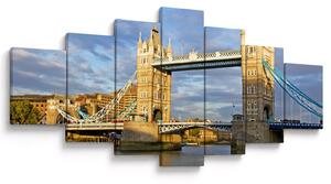 Obraz - Tower Bridge (210x100 cm)
