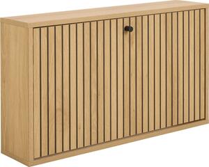 Výklopný botník v dekoru dubu v přírodní barvě 72x43x17 cm Albany – Actona