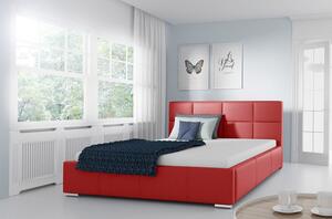 Čalouněná postel Alita, Rozměr postele: 140x200, Barva:: ekokůže Soft 020 (grafit) Mirjan24 5902928046281