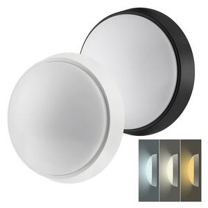 Solight LED venkovní osvětlení, nastavitelná teplota světla - 3CCT, 15/18/20W, 1800lm, 22cm, 2v1 - bílý a černý kryt WO779-2