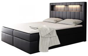 Kontinentální posteľ Ruletka, Rozměr postele: 200x200, Barva:: ekokůže Soft 029 Mirjan24 5902928118797