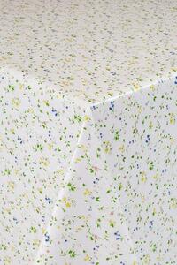 Ubrus PVC 5744110, návin 20 m x 140 cm, luční květy modro-žluté, IMPOL TRADE