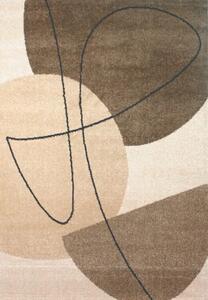 Kusový koberec Achat 550-43 dark beige - béžovohnědý - 80x150cm