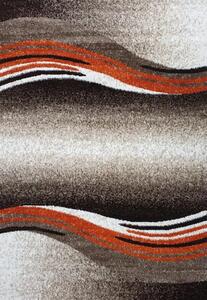 Kusový koberec ENIGMA NEW 307/78 Brown Orange - hnědo-oranžový - 80x150cm