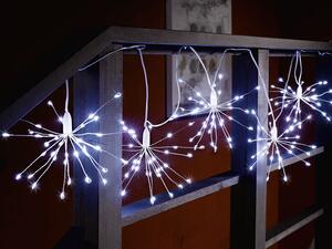 LIVARNO home Světelný LED řetěz (5x květ pampelišky, studená bílá) (100336451002)