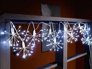LIVARNO home Světelný LED řetěz (10x květ pampelišky, studená bílá) (100336451004)