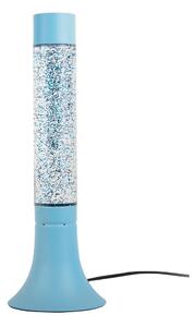 Modrá stolní lampa se skleněným stínidlem (výška 37,5 cm) Astro Glittler – Leitmotiv