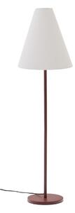 Stojací lampa v terakotové barvě s textilním stínidlem (výška 153 cm) Navat – Kave Home