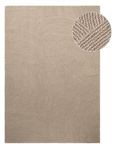 Béžový ručně tkaný vlněný koberec 200x300 cm Calmio – Hanse Home