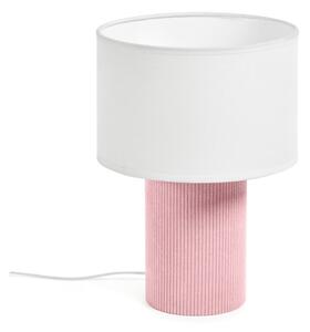 Bílá/světle růžová dětská lampička Bianella – Kave Home
