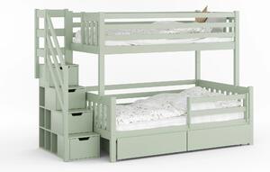 Patrová postel se schůdky Torro 90/120x160 Šalvěj