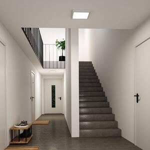 Paulmann LED panel Abia 2, délka 30 cm, bílý, plast, Bílá / opál, Obývací pokoj / jídelna, Plast, Moderní