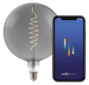 NORDLUX Smart E27 G200 Deco 1800K LED žárovka kouřová 2280032747