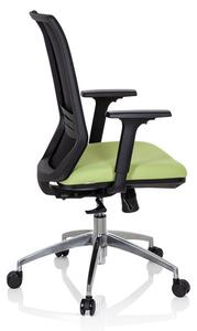 Hjh OFFICE Kancelářská židle PROFONDO (černá/zelená) (100337180004)