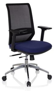 Hjh OFFICE Kancelářská židle PROFONDO (černá/modrá) (100337180002)