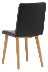Jídelní židle Today, 2ks, černá, 56x44x90