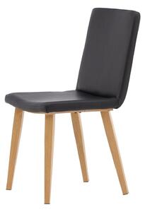 Jídelní židle Today, 2ks, černá, 56x44x90