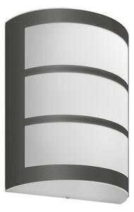 Python venkovní nástěnné LED svítidlo 1x6W 450lm 2700K IP44, antracitové