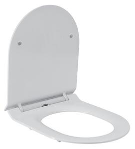Cerano Sedile, WC sedátko se zpomalovacím mechanismem 427x364x49 mm, slim, bílá matná, CER-CER-414770