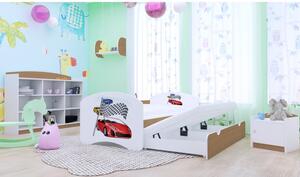 Dětská postel pro DVA (s výsuvným lůžkem) 180x90 cm - RALLY