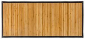 LIVARNO home Bambusový koberec, 57 x 130 cm (přírodní/černá) (100337570001)