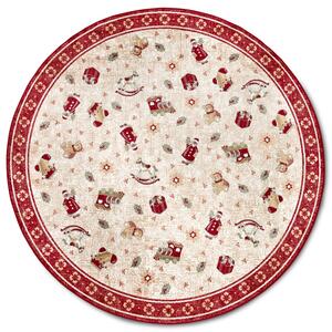 Koberec Toy's Delight Villeroy & Boch Shine červený / vícebarevný kruh