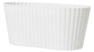 Obal na květináč Yodit Oval White 24 cm Wikholm Form