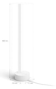 HUE WACA Gradient Signe stolní LED lampa 11,8W 1040lm 2000-6500K RGB IP20, bílá