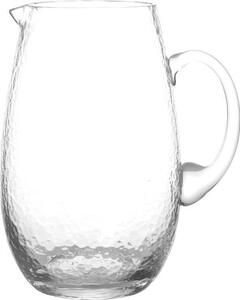 Velký ručně foukaný džbánek s nerovným povrchem Hammered, 2 l