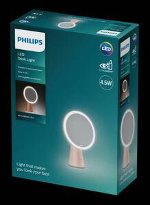 Mirror stolní svítidlo se zrcadlem 1x4.5W 60lm 3000/4000/5000K USB, růžové