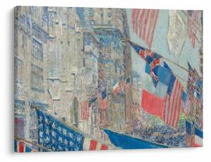 Obraz - Childe Hassam, Allies day, reprodukce (70x50 cm)
