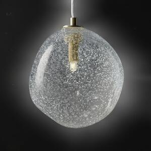 Designové svítidlo závěsné EOR200, Varianta Crystal/Zlato