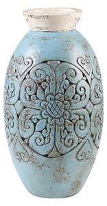 Dekorativní modrá váza ELEUSIS