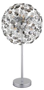 KŘIŠŤÁLOVÁ STOLNÍ LAMPA, 35/65 cm Globo - Online Only svítidla, Online Only