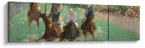 Obraz - Edouard Manet, At the Races, reprodukce (170x50 cm)
