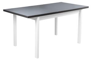 Skládací stůl ALB1L 120/150x80 Bílá/šedá