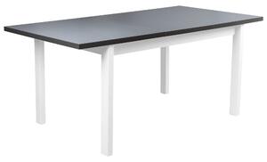 Skládací stůl ALB2L 140/180x80 Bílá/Grafitová