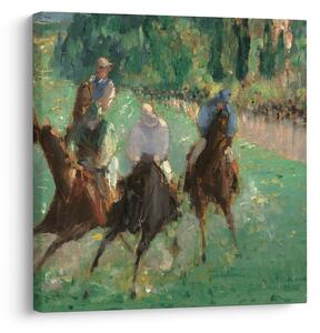 Obraz - Edouard Manet, At the Races, reprodukce (30x30 cm)
