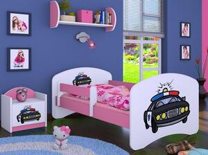 Dětská postel bez šuplíku 160x80cm POLICIE
