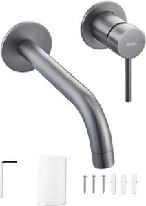 Umyvadlová baterie nástěnná AVITAL Arnette gun metal