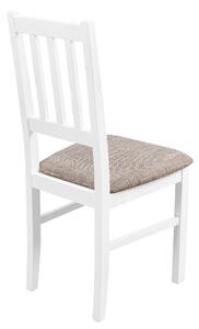 Dřevěná židle BOS 04 Bílá/Béžová