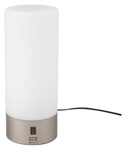 LIVARNO home Stolní LED lampa s USB (válec) (100357933002)