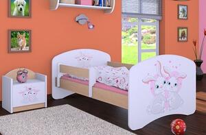 Dětská postel bez šuplíku 180x90cm ZAJÍČCI