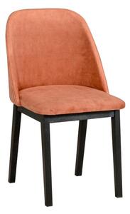 Čalouněná židle MON 1 černá/měděná