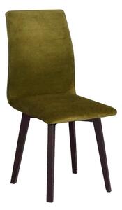 Čalouněná židle LUNA 2 černá/zelená