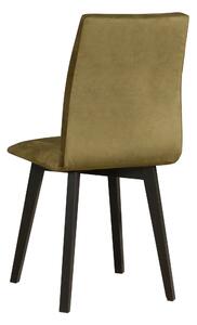 Čalouněná židle LUNA 2 černá/zelená